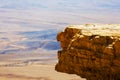 Ramon Nature reserve, Mitzpe Ramon, Negev desert, Israel Royalty Free Stock Photo