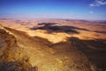 Ramon Nature reserve, Mitzpe Ramon, Negev desert, Israel Royalty Free Stock Photo