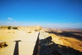 Ramon Nature reserve, Mitzpe Ramon, Negev desert, Israel Royalty Free Stock Photo