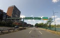 On Ramp To Storrow Drive West. Royalty Free Stock Photo