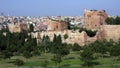 The rampart of istanbul Royalty Free Stock Photo