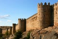 Ramparts of Avila town, Spain Royalty Free Stock Photo