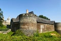 The ramparts of the castle of Plessis-MacÃÂ©