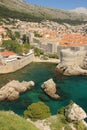 Ramparts and citadel. Dubrovnik. Croatia Royalty Free Stock Photo