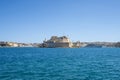 the ramparts on the port of Valletta, Malta