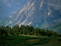 Ramparts of the Sawatch Range from Brown's Pass, Collegiate Peaks Wilderness, San Isabel National Forest, Colorado Royalty Free Stock Photo