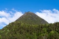 Rampestreken viewpoint (537 meters above sea level) is one of the most popular hikes in Ãâ¦ndalsnes Royalty Free Stock Photo