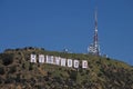 RAMS HOUSE on the Hollywood Sign after Super Bowl LVI in 2022