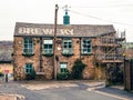 Ramsbottom Irwell works Brewery and bar building in the middle of the village Royalty Free Stock Photo