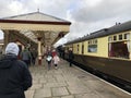 Ramsbottom train station Royalty Free Stock Photo