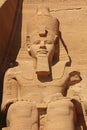 Ramses Abu Simbel temple Royalty Free Stock Photo