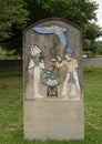 `Ramses the Great` by sculptor William Easley in Fair Park in Dallas, Texas.