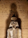 Ramses II or Ramses the Great granite statue at Luxor Temple Thebes in Egypt Royalty Free Stock Photo