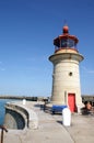 Ramsgate Harbor Light House Royalty Free Stock Photo