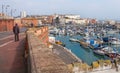 Ramsgate, Kent, UK marina. Royalty Free Stock Photo