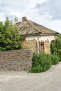 Ramshackle dilapidated abandoned old house