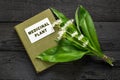 Ramson and directory medicinal plant