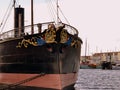 Ramtorenschip Buffel museum schip Royalty Free Stock Photo