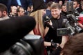 Ramzan Kadyrov. gives interview