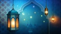 Ramzan ramadan kareem arabic islamic pattern background Royalty Free Stock Photo