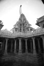 Arts in Ranakpur Jain temple, India Royalty Free Stock Photo