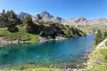 Ranas Lake in Tena Valley in The Pyrenees, Huesca, Spain. Royalty Free Stock Photo