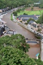 Rance River in Dinan, France