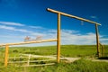 Ranch Gate Royalty Free Stock Photo