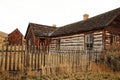 Ranch House in Ghost Town Royalty Free Stock Photo