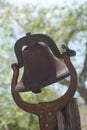 Antique Bell at Fielding Garr Ranch on Antelope Island Royalty Free Stock Photo