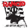 Rancid punk band logo, and out come the wolves Royalty Free Stock Photo