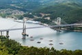 Rande bridge crossing the Ria de Vigo