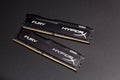 Random access memory RAM HyperX Fury DDR4. Royalty Free Stock Photo