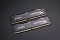 Random access memory RAM HyperX Fury DDR4. Royalty Free Stock Photo