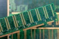 Random access memory (RAM) Royalty Free Stock Photo