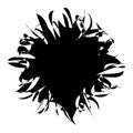 Random amorph, amorphous shape, element vector