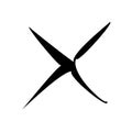 Random amorph, amorphous shape, element vector