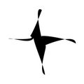 Random amorph, amorphous shape, element vector
