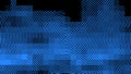 Random asymmetric blue black color geometric pattern modern background design element empty blank texture