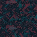 Generative AI Random Background Seamless Tile of Abstract Theme - Generative AI