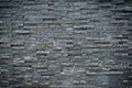 Random black granite stone wall Royalty Free Stock Photo