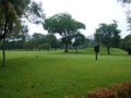 Random capture of a golf ground