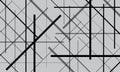 Random chaotic lines abstract geometric pattern.