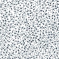 Random Dots Monochrome Seamless Pattern