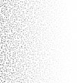 Random dots, random circles pattern, background. Noise halftone. Dispersion, scatter dotted half-tone pointillist design. Noisy
