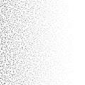 Random dots, random circles pattern, background. Noise halftone. Dispersion, scatter dotted half-tone pointillist design. Noisy