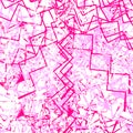 Random lines, shapes geometric abstract art. Colorful duotone scattered design artistic illustration. Irregular, clutter noise,