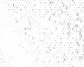 Random numbers 0 and 9. Background in a matrix style. Binary code pattern with digits on screen, falling character. Royalty Free Stock Photo