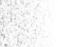 Random numbers 0 and 9. Background in a matrix style. Binary code pattern with digits on screen, falling character. Royalty Free Stock Photo