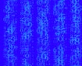 Random numbers 0 and 9. Background in a matrix style. Binary code pattern with digits on screen, falling character. Royalty Free Stock Photo